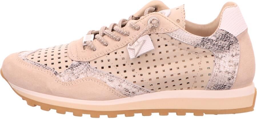Cetti dames veterschoenen beige