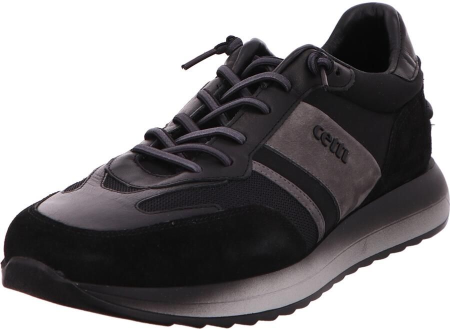 Cetti heren sneakers zwart