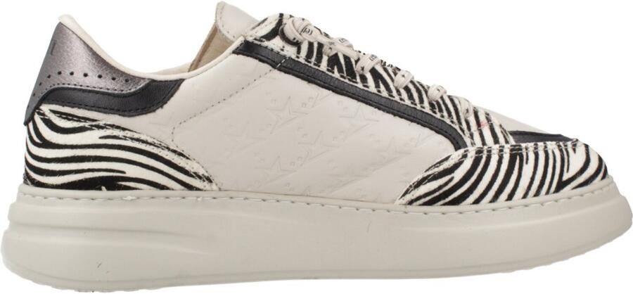 Cetti Lage Sneakers C-1401-SRA-INV26-ZEBRA-NATURE-OFF-WHITE
