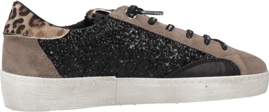 Cetti Lage Sneakers C-1342-SRA-INV26-ANTE-GLITTER-NEGRO