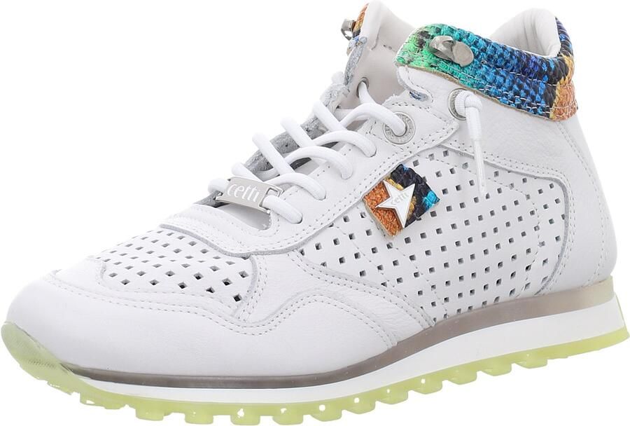 Cetti SRA NATURE SNAKE WHITE dames sneakers wit