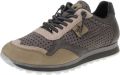 Cetti EXP INV25 Herenschoenen Sneaker Nobuck-Kaki - Groen