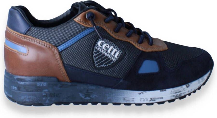 Cetti Heren Sneaker Blauw