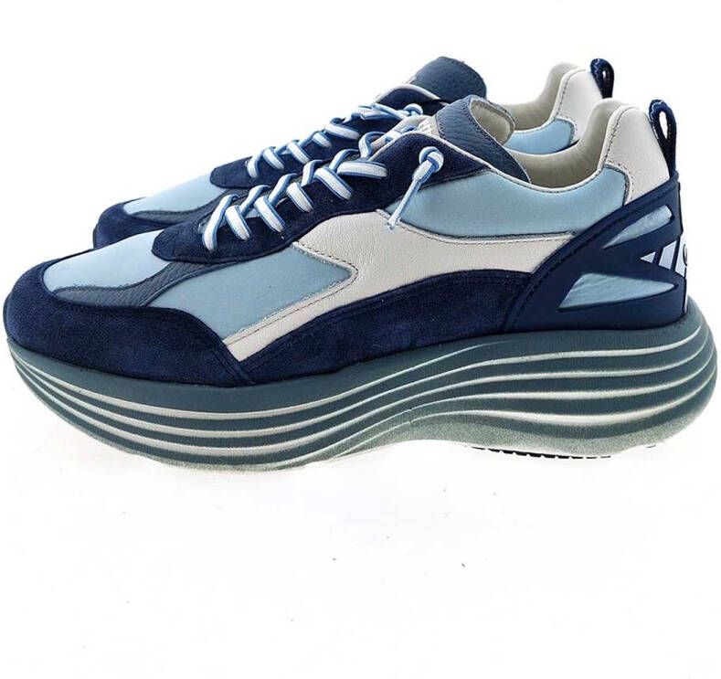 Cetti sneaker blauw combi