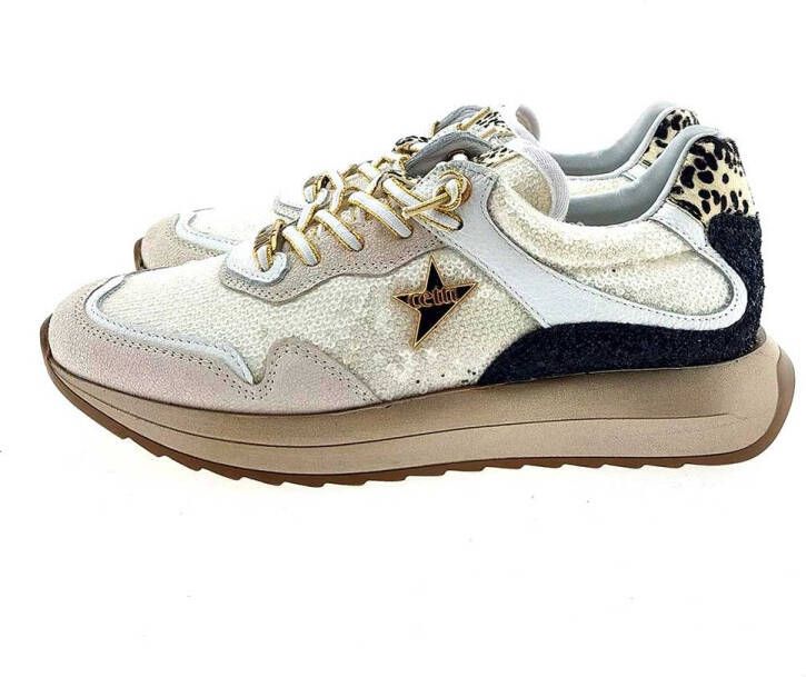 Cetti sneaker gebroken wit offwhite