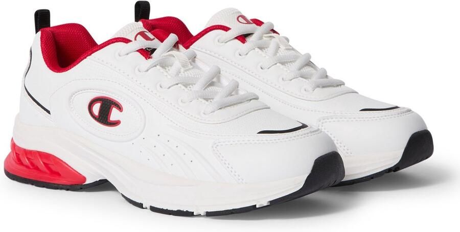 Champion Kinderen Eagle Run Sneakers Veterschoenen White Red