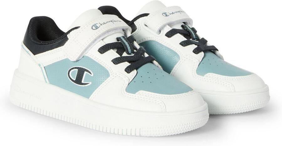 Champion RD 2.0 LOW kindersneaker basketbal S32414-CHA-WW022 WHT NNY CBCL