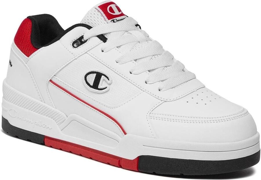 Champion Rebound Heritage Low Basketball Schoenen white red nbk maat: 41 beschikbare maaten:41 42.5 43 44.5 45