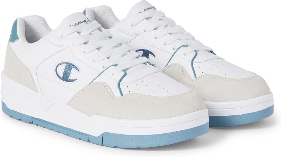 Champion RD PRM herensneaker leer S22495-CHA-WW038 wit blauw