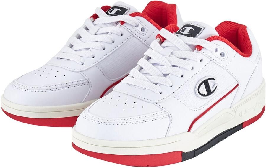 Champion RD18 HERITAGE B GS kindersneaker unisex S32816-CHA-WW012 rot wit