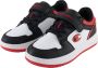 Champion RD 2.0LOW kindersneaker unisex S32414-CHA-KK003 wit zwart rood - Thumbnail 1