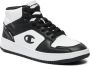 Champion REBOUND 2.0 MID herensneaker S21907-CHA-WW019 wit zwart - Thumbnail 2