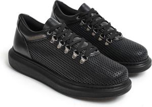 Chekich Heren Sneaker helemaal zwart schoenen CH021
