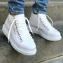 Chekich Heren Sneaker wit hoge sneakers schoenen comfortabele CH258 - Thumbnail 1