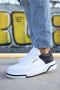 Chekich Heren Sneaker wit zwart schoenen CH075 - Thumbnail 1