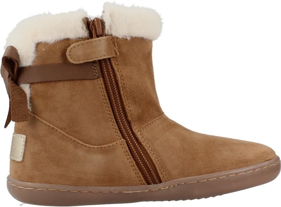 Chetto BOTIN BAREFOOT DE PIEL CON LAZO Lichtbruin