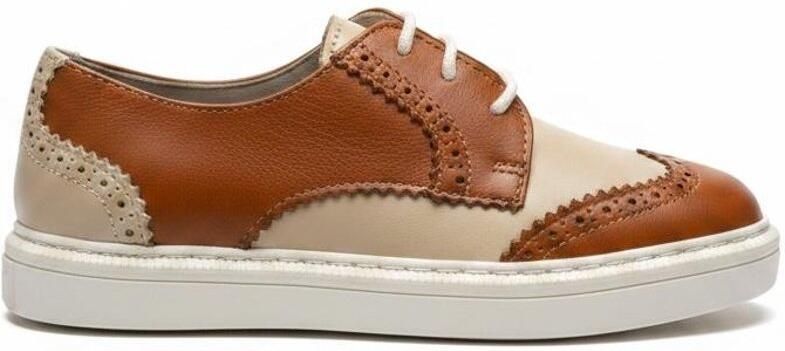 Chica Chico leren sneaker jongens CV-2060 A Perkings Triana Luxe Look