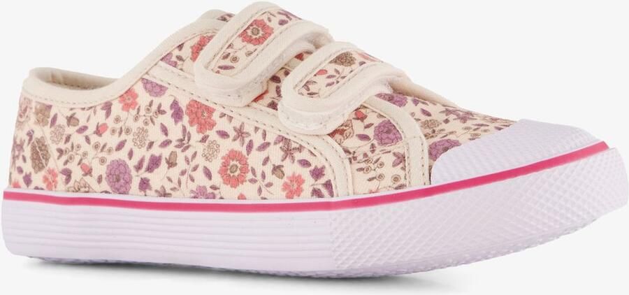 Chicane meisjes gymschoenen met bloemenprint Beige