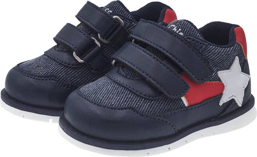 Chicco FABRY sneaker met dubbel klittenband