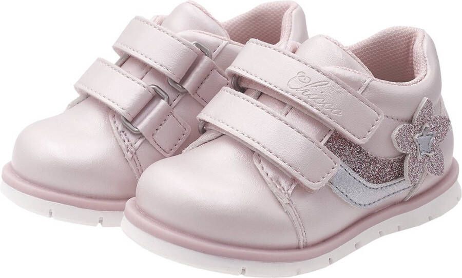 Chicco FRILLY sneaker met dubbel klittenband