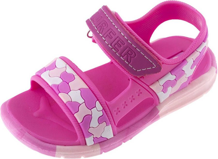 Chicco Meisje Slippers voor Strand en Zwembad met Klittenband