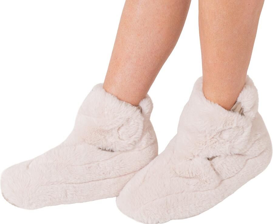 Chillaxy Magnetron sloffen Deluxe Pantoffels Warme voeten Verwarmde sloffen Verwarmde sokken t m Lavendel