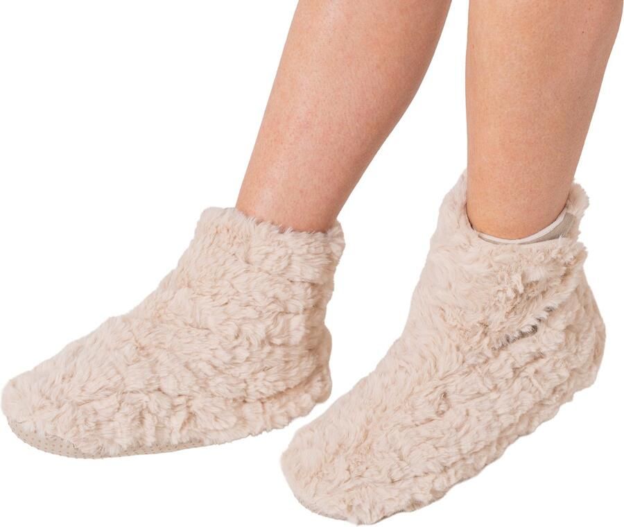 Chillaxy Magnetron sloffen Deluxe Pantoffels Warme voeten Verwarmde sloffen Verwarmde sokken t m Lavendel