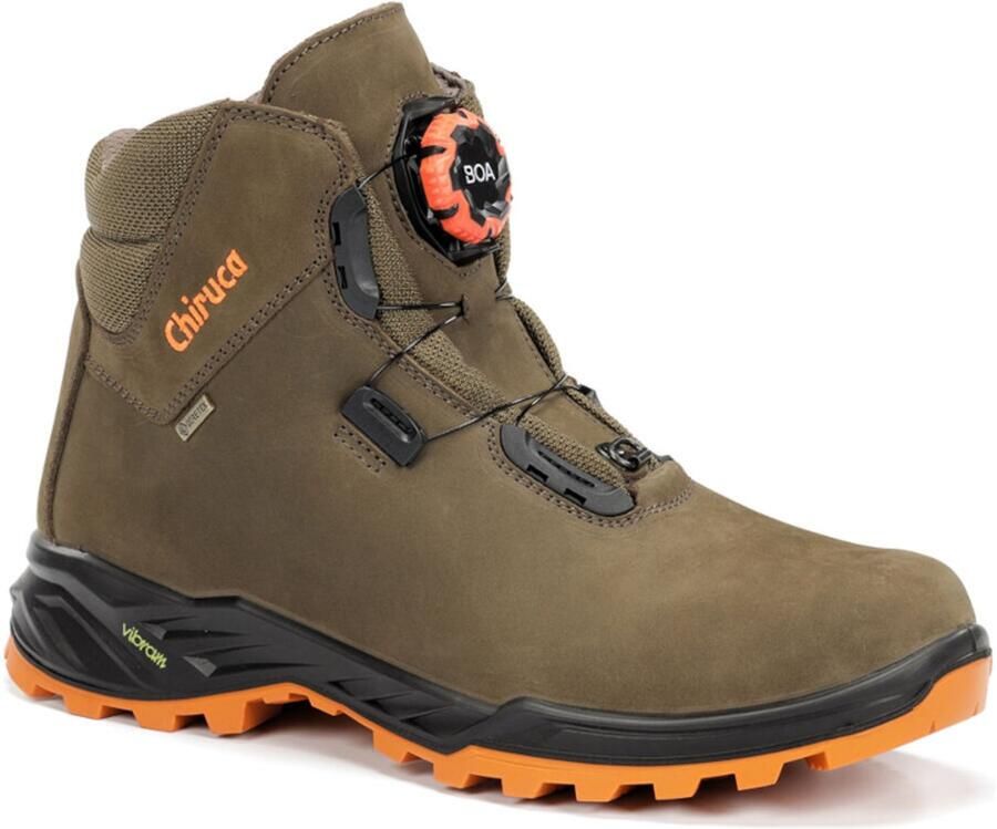 Chiruca wandelschoenen Cares Boa Hi-Vis GoreTex Verde Vibram Groen
