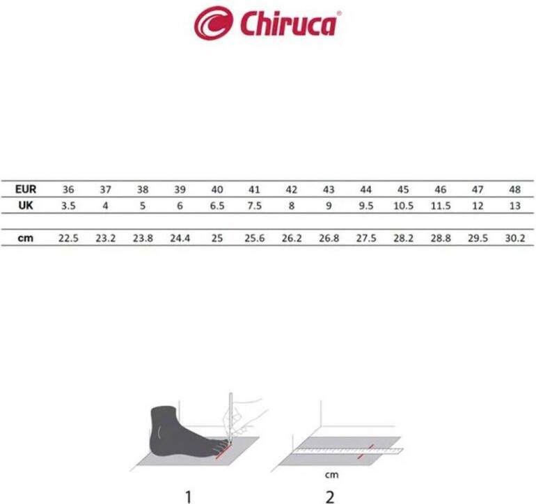 Chiruca wandelschoenen Cares Boa Hi-Vis GoreTex Verde Vibram Groen