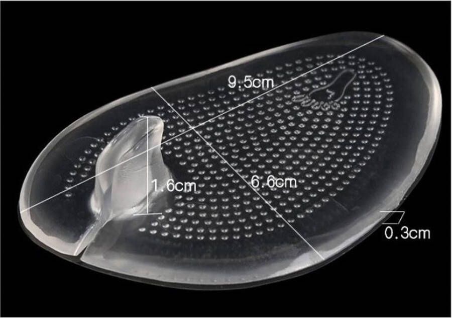 CHPN Inlegzool voor slipper Zooltje voor slipper Slipperkussentje Comfortabele Bescherming voor Teenslippers Inlegzool Slipper accessoire Zooltjes Voetkussen Universeel 2stuks - Foto 1