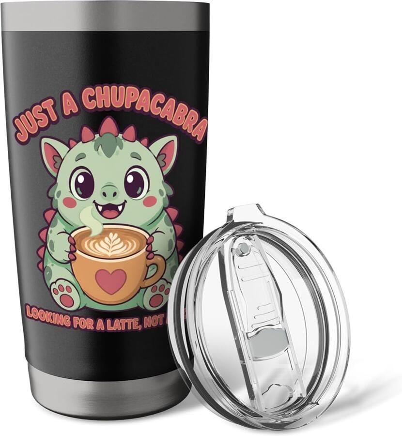 Chupacabra Koffie Latte Cryptid Thermobeker