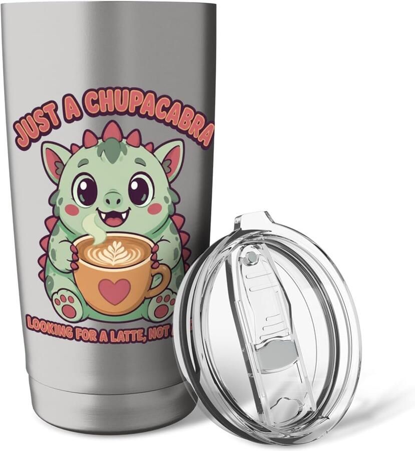 Chupacabra Koffie Latte Cryptide Thermobeker