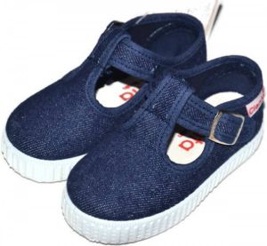 Cienta canvas kinderschoen denim