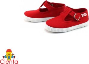 Cienta canvas kinderschoen rood