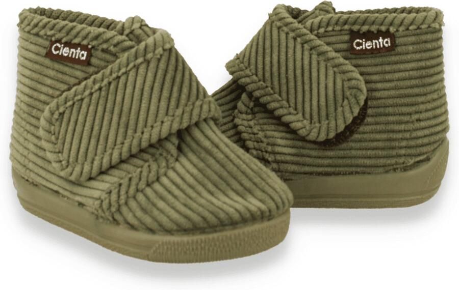 Cienta Bota Velcro Verde Groen