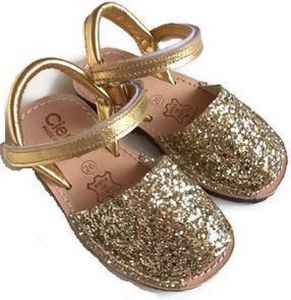 Cienta kinderschoen sandaal glitter goud
