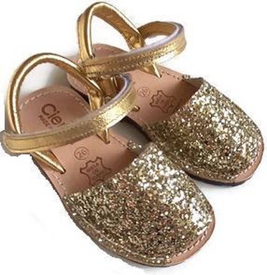 Cienta kinderschoen sandaal glitter goud - Foto 1