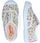 Cienta Meisjes Sneaker Gebloemd Wit - Thumbnail 1