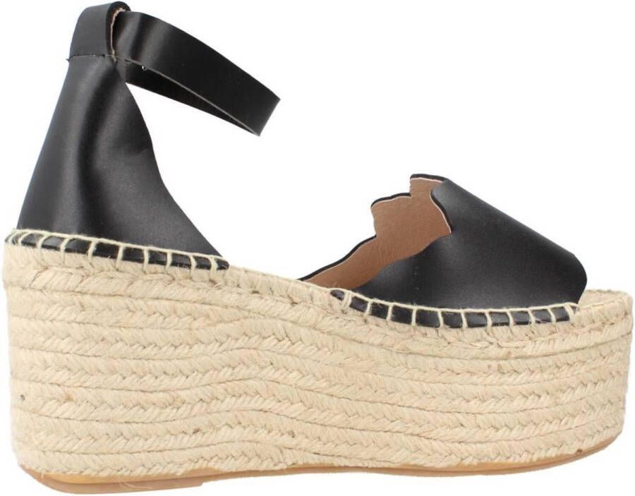 Clara Duran Plateau Wedge Sandalen