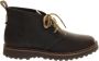 Clarcks Donkerbruine Leder Bottines - Thumbnail 1