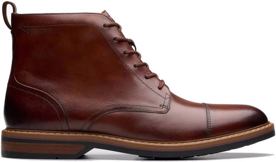 Clarks Aldwin Cap heren laars bruin