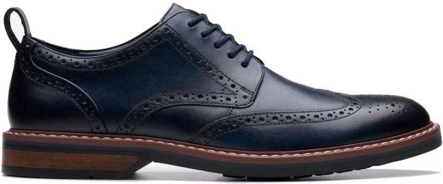 Clarks Aldwin Limit heren veterschoen blauw