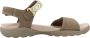 Clarks Stijlvolle platte sandalen voor vrouwen Green Dames - Thumbnail 1