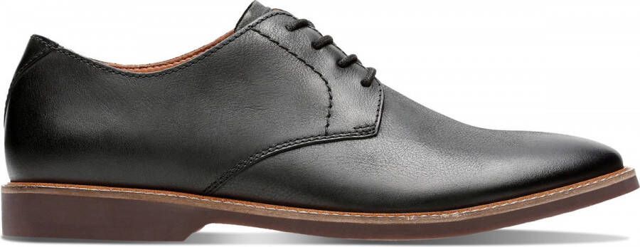 Clarks Atticus Lace Heren Veterschoenen Black Leather