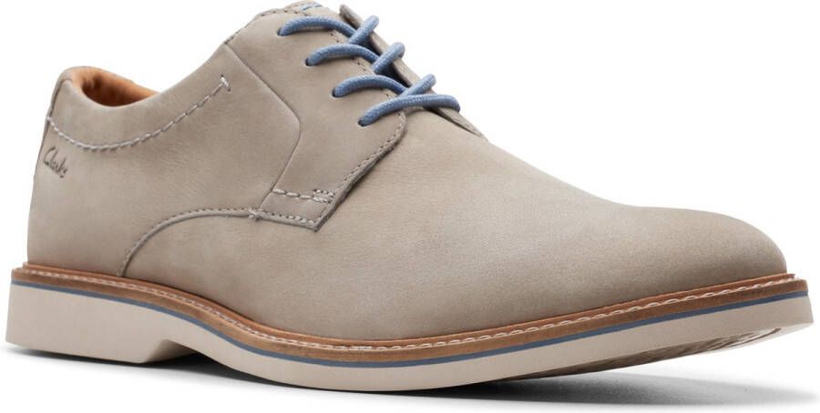 Clarks ATTICUS LTLACE Veterschoen grijs