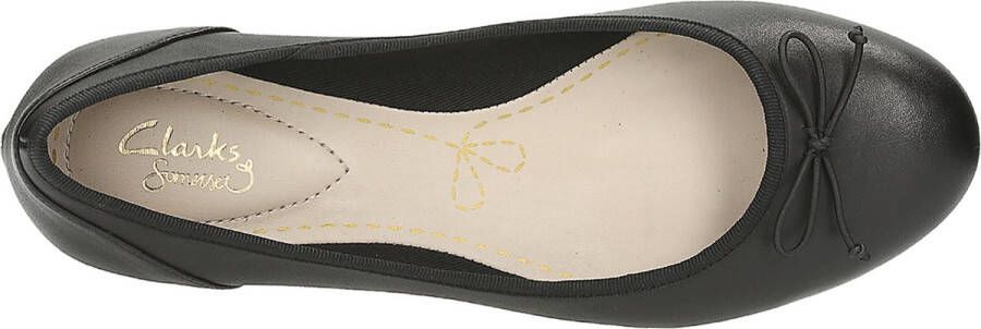 Clarks Couture Bloom Dames Ballerina's Black Leather - Foto 2