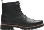Clarks Veterlaarzen Batcombe Lord Budapester brogue zakelijke laarzen met lyrale perforatie - Thumbnail 1