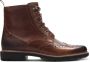 Clarks Veterlaarzen Batcombe Lord Budapester brogue zakelijke laarzen met lyrale perforatie - Thumbnail 1