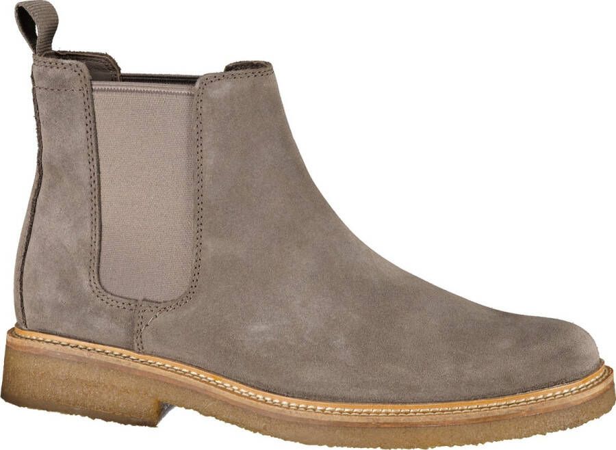 Clarks Grijze Suède Chelsea Laarzen voor Heren Gray Heren