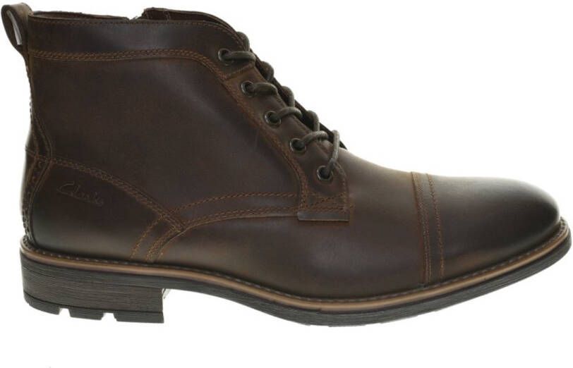 Clarks Bruin Bottine Clarcks Emmet